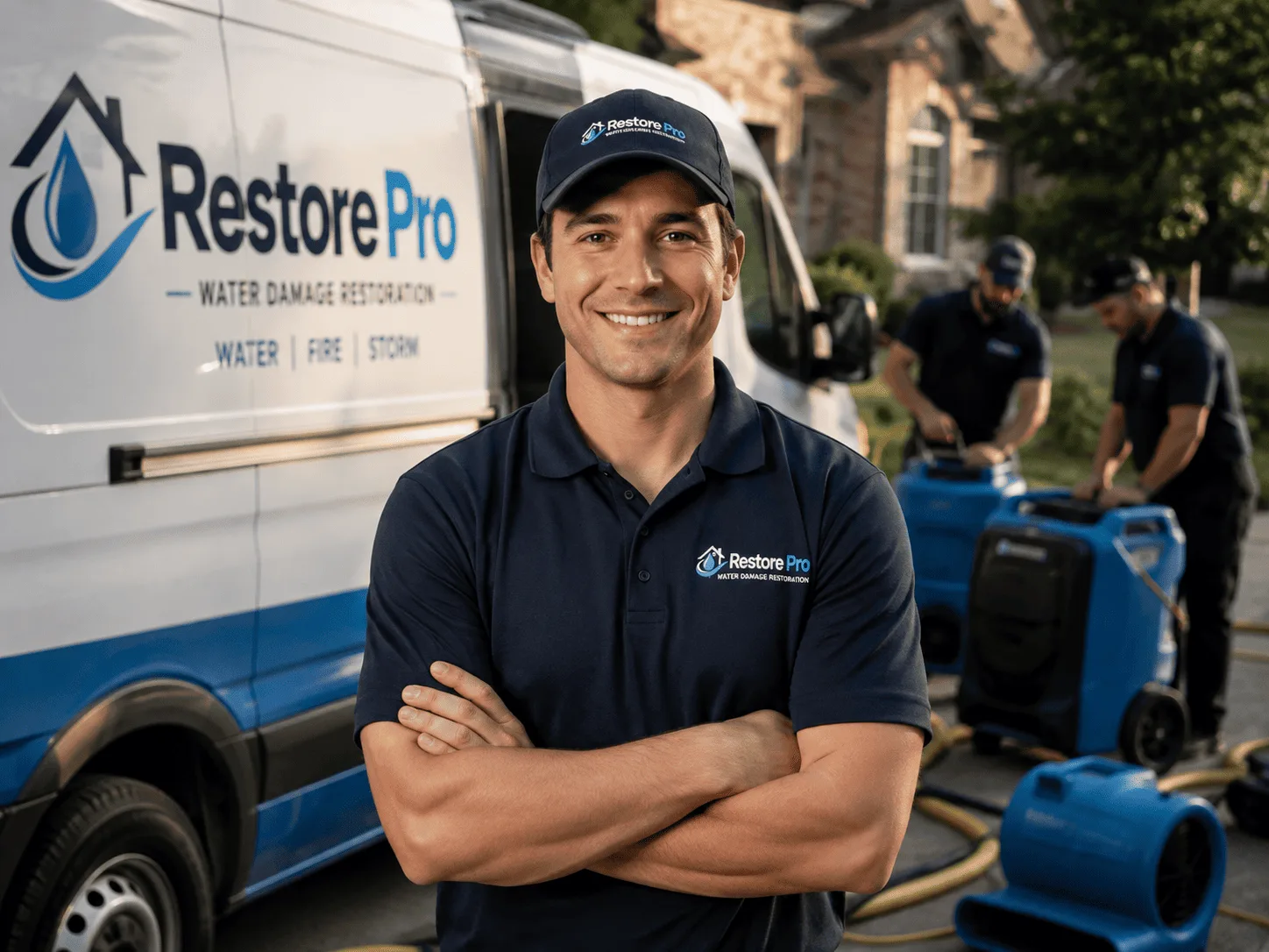 Water Damage Restoration company in Burbank, SD